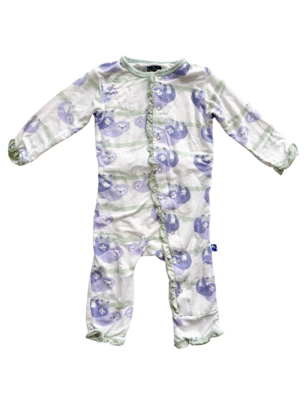 Kickee Pants Sloth Sleeper Size 3-6M